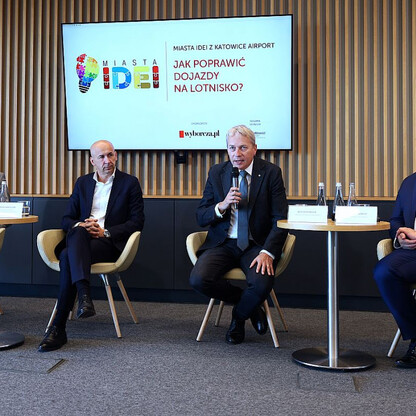 Debata w ramach projektu Miasta Idei.  fot. Andrzej Grygiel / UMWS