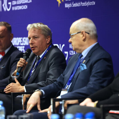 Panel w ramach Europejskiego Kongresu MSP. fot. Andrzej Grygiel / UMWS