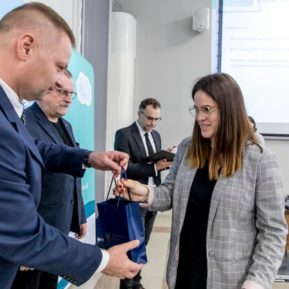 Graduacja drugiej tury studiów podyplomowych na kierunku EkoEnergetyka. fot. Tomasz Żak / UMWS