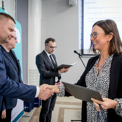 Graduacja drugiej tury studiów podyplomowych na kierunku EkoEnergetyka. fot. Tomasz Żak / UMWS