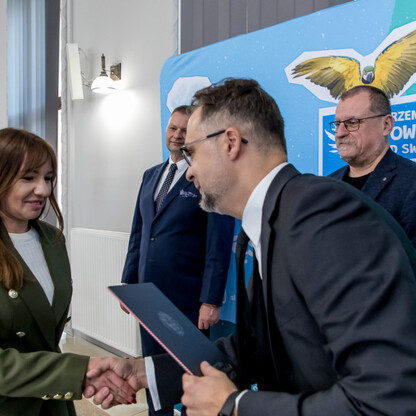 Graduacja drugiej tury studiów podyplomowych na kierunku EkoEnergetyka. fot. Tomasz Żak / UMWS
