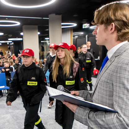 II Kongres Rozwojowy Młodzieżowych Drużyn Pożarniczych Województwa Śląskiego. fot. Tomasz Żak / UMWS