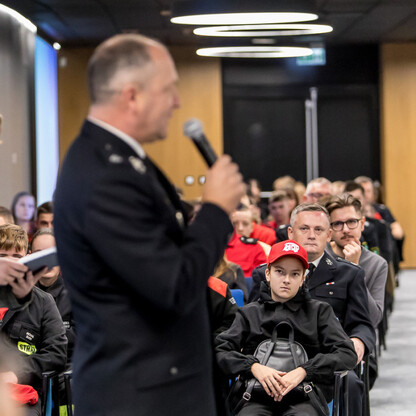 II Kongres Rozwojowy Młodzieżowych Drużyn Pożarniczych Województwa Śląskiego. fot. Tomasz Żak / UMWS