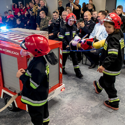 II Kongres Rozwojowy Młodzieżowych Drużyn Pożarniczych Województwa Śląskiego. fot. Tomasz Żak / UMWS
