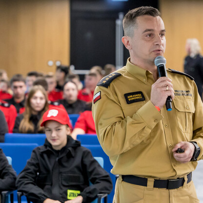 II Kongres Rozwojowy Młodzieżowych Drużyn Pożarniczych Województwa Śląskiego. fot. Tomasz Żak / UMWS