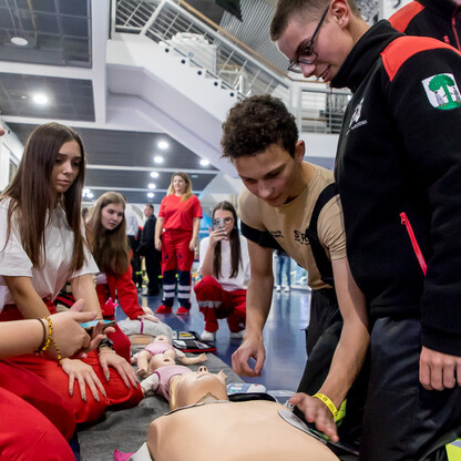 II Kongres Rozwojowy Młodzieżowych Drużyn Pożarniczych Województwa Śląskiego. fot. Tomasz Żak / UMWS