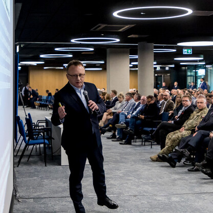 Konferencja „Obrona cywilna w praktyce. Jak zbudować tarczę obywatelską?” fot. Tomasz Żak / UMWS