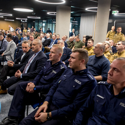 Konferencja „Obrona cywilna w praktyce. Jak zbudować tarczę obywatelską?” fot. Tomasz Żak / UMWS
