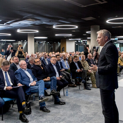 Konferencja „Obrona cywilna w praktyce. Jak zbudować tarczę obywatelską?” fot. Tomasz Żak / UMWS