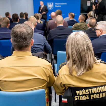 Konferencja „Obrona cywilna w praktyce. Jak zbudować tarczę obywatelską?” fot. Tomasz Żak / UMWS