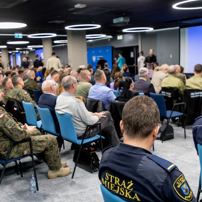 Konferencja „Obrona cywilna w praktyce. Jak zbudować tarczę obywatelską?” fot. Tomasz Żak / UMWS