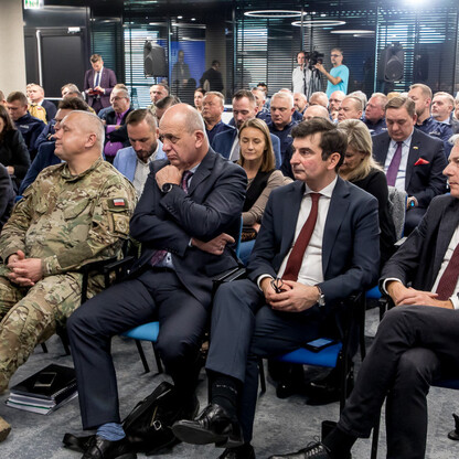 Konferencja „Obrona cywilna w praktyce. Jak zbudować tarczę obywatelską?” fot. Tomasz Żak / UMWS
