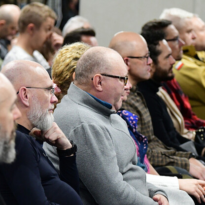 Druga część konferencji „Obrona cywilna w praktyce. Jak zbudować tarczę obywatelską?” fot. Patryk Pyrlik  / UMWS