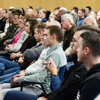 Druga część konferencji „Obrona cywilna w praktyce. Jak zbudować tarczę obywatelską?” fot. Patryk Pyrlik  / UMWS