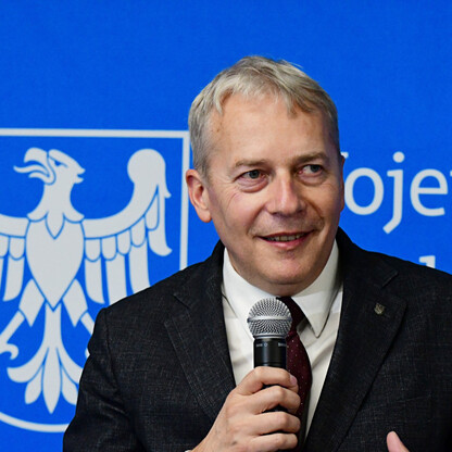 Druga część konferencji „Obrona cywilna w praktyce. Jak zbudować tarczę obywatelską?” fot. Patryk Pyrlik  / UMWS