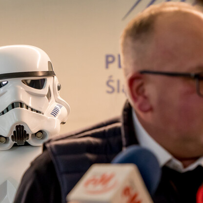 Milionowy gość Planetarium Śląskiego. fot. Tomasz Żak / UMWS