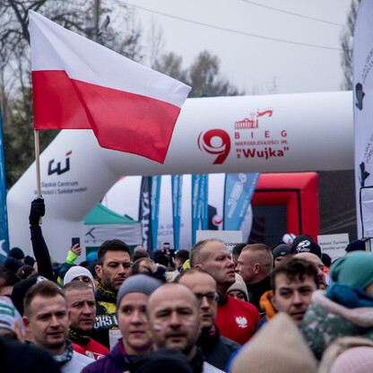 Bieg Niepodległości im. Dziewięciu z „Wujka”. fot. Tomasz Żak / UMWS