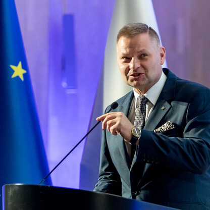 Wręczenie listów gratulacyjnych. fot. Tomasz Żak / UMWS