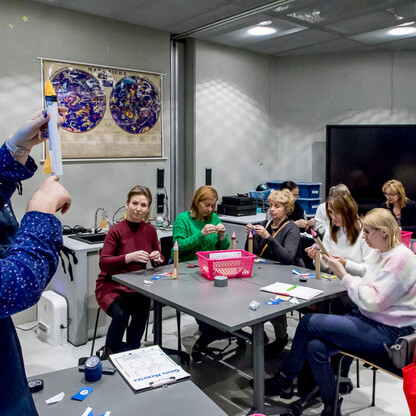 Szkolenia w ramach projektu „Pierwszy krok w Kosmos”. fot. Tomasz Żak / UMWS