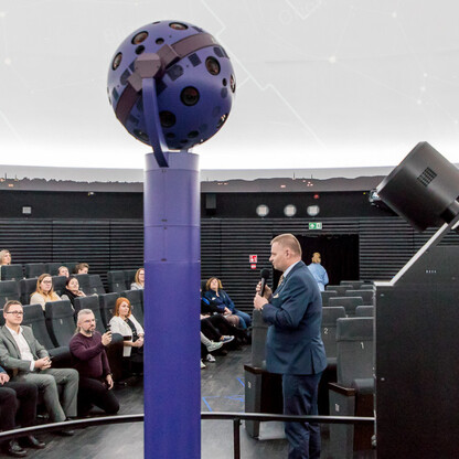 Szkolenia w ramach projektu „Pierwszy krok w Kosmos”. fot. Tomasz Żak / UMWS