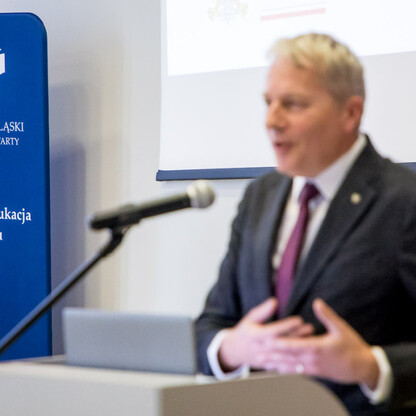 Inauguracja projektu „Regionalna Edukacja na Śląsku”. fot. Tomasz Żak / UMWS