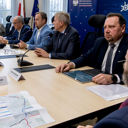 Podpisanie porozumienia na projekt i budowę węzła Klimontów na S1 w Sosnowcu. fot. Tomasz Żak / UMWS