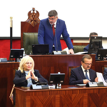 Sesja Sejmiku Województwa Śląskiego. fot. Andrzej Grygiel / UMWS