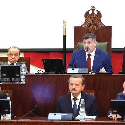 Sesja Sejmiku Województwa Śląskiego. fot. Andrzej Grygiel / UMWS