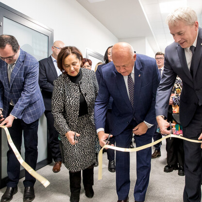 Otwarcie cieszyńskiego pogotowia po modernizacji. fot. Tomasz Żak / UMWS