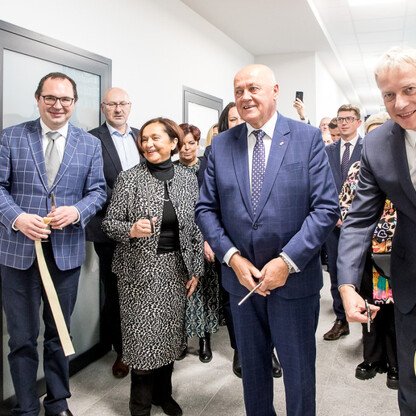 Otwarcie cieszyńskiego pogotowia po modernizacji. fot. Tomasz Żak / UMWS