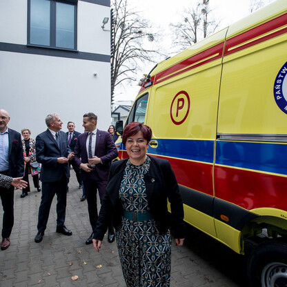 Otwarcie cieszyńskiego pogotowia po modernizacji. fot. Tomasz Żak / UMWS