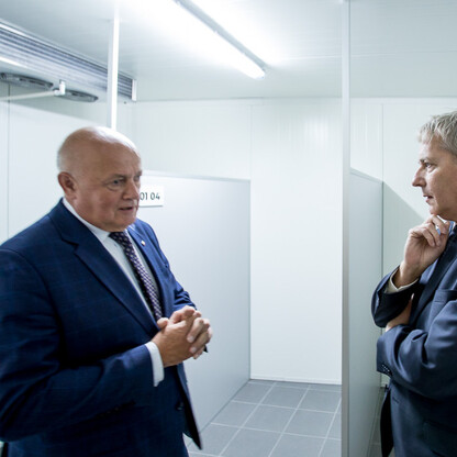 Otwarcie cieszyńskiego pogotowia po modernizacji. fot. Tomasz Żak / UMWS
