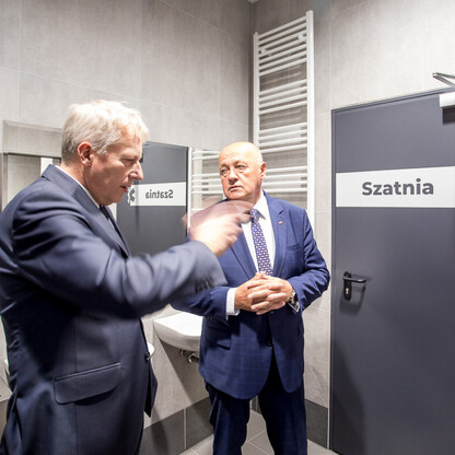 Otwarcie cieszyńskiego pogotowia po modernizacji. fot. Tomasz Żak / UMWS