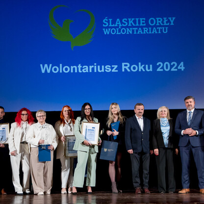 „Śląskie Orły Wolontariatu – Wolontariusz Roku 2024”. fot. Tomasz Żak / UMWS