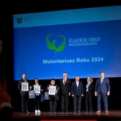 „Śląskie Orły Wolontariatu – Wolontariusz Roku 2024”. fot. Tomasz Żak / UMWS