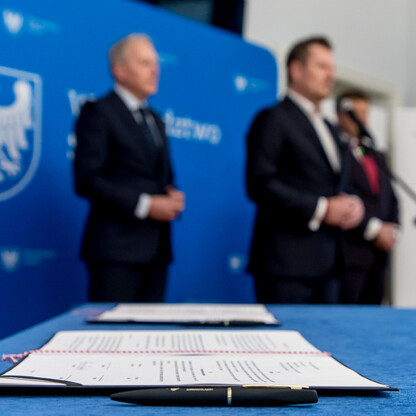 Podpisanie listu intencyjnego dot. współpracy Funduszu Górnośląskiego S.A. i ARP S.A. fot. Tomasz Żak / UMWS