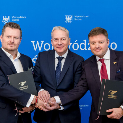 Podpisanie listu intencyjnego dot. współpracy Funduszu Górnośląskiego S.A. i ARP S.A. fot. Tomasz Żak / UMWS