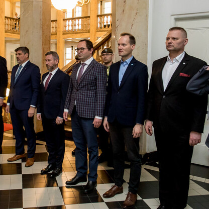 Noworoczne spotkanie z przedstawicielami środowisk kombatanckich. fot. Tomasz Żak / UMWS