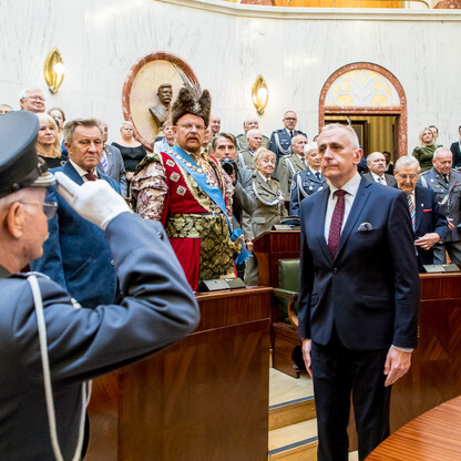 Noworoczne spotkanie z przedstawicielami środowisk kombatanckich. fot. Tomasz Żak / UMWS