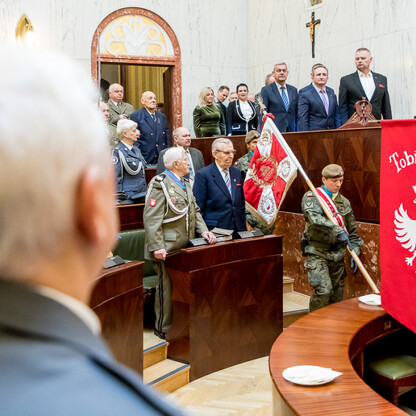 Noworoczne spotkanie z przedstawicielami środowisk kombatanckich. fot. Tomasz Żak / UMWS