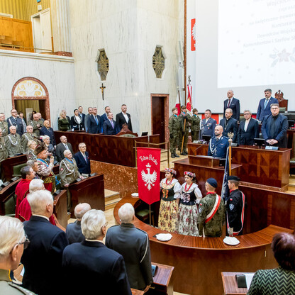 Noworoczne spotkanie z przedstawicielami środowisk kombatanckich. fot. Tomasz Żak / UMWS