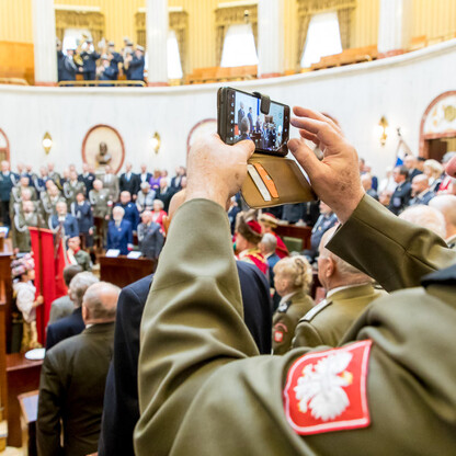 Noworoczne spotkanie z przedstawicielami środowisk kombatanckich. fot. Tomasz Żak / UMWS