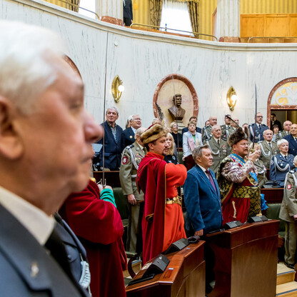 Noworoczne spotkanie z przedstawicielami środowisk kombatanckich. fot. Tomasz Żak / UMWS