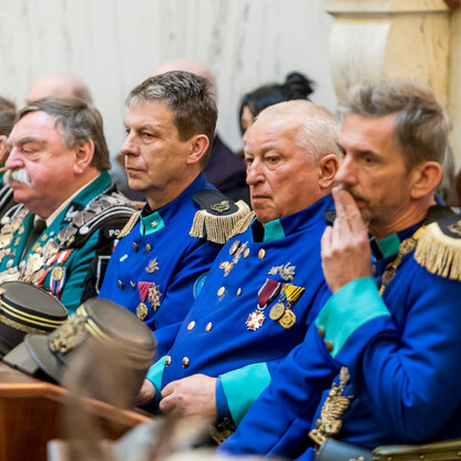 Noworoczne spotkanie z przedstawicielami środowisk kombatanckich. fot. Tomasz Żak / UMWS