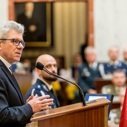 Noworoczne spotkanie z przedstawicielami środowisk kombatanckich. fot. Tomasz Żak / UMWS