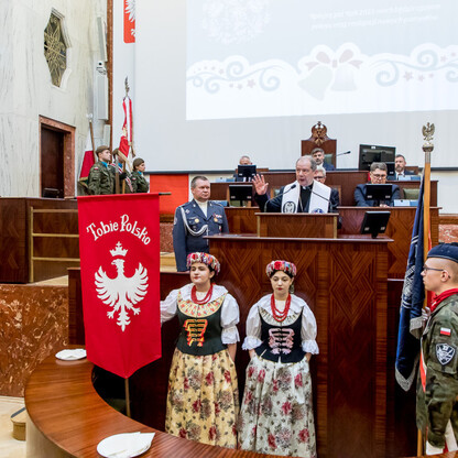 Noworoczne spotkanie z przedstawicielami środowisk kombatanckich. fot. Tomasz Żak / UMWS