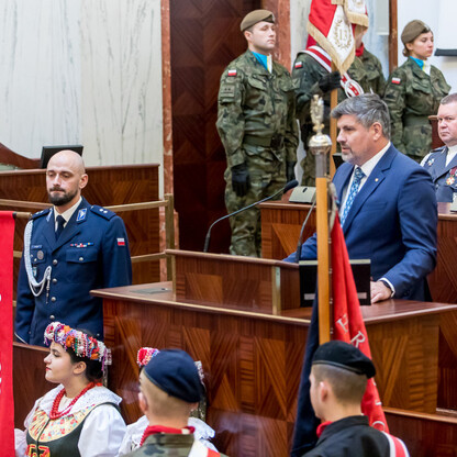Noworoczne spotkanie z przedstawicielami środowisk kombatanckich. fot. Tomasz Żak / UMWS