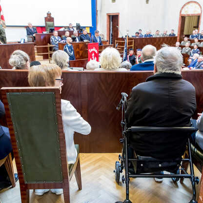 Noworoczne spotkanie z przedstawicielami środowisk kombatanckich. fot. Tomasz Żak / UMWS