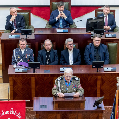 Noworoczne spotkanie z przedstawicielami środowisk kombatanckich. fot. Tomasz Żak / UMWS