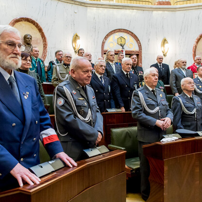 Noworoczne spotkanie z przedstawicielami środowisk kombatanckich. fot. Tomasz Żak / UMWS